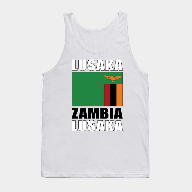 Flag of Zambia Tank Top by KewaleeTee